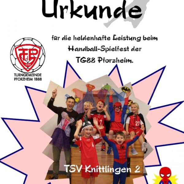 Handball-Minis Wieder In Guter Form - TSV Knittlingen - 1847 E.V.